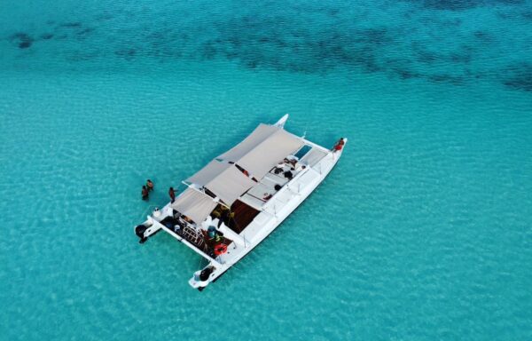 Private Catamaran Tour El cielo + Beach Club 30 pax