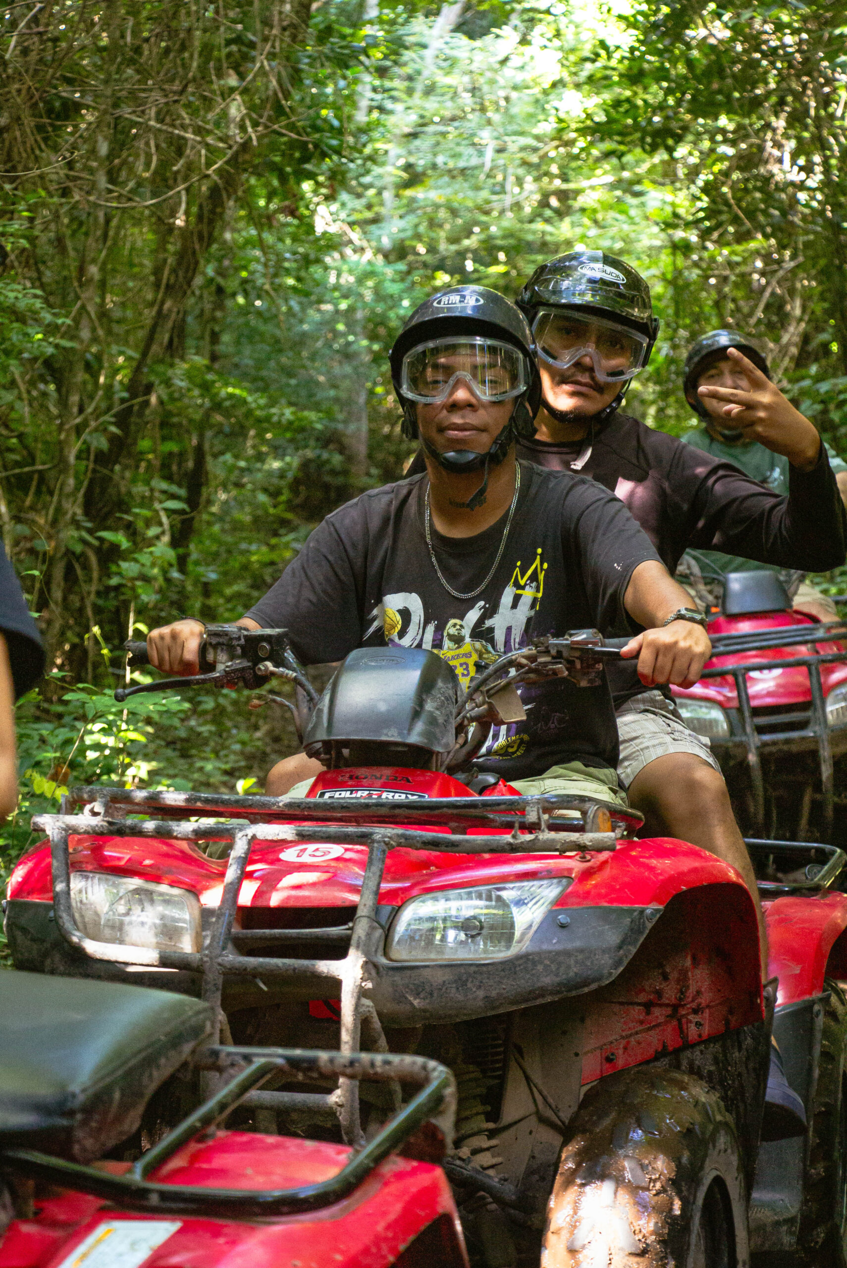 Family-friendly ATV tour in Cozumel's tropical jungle