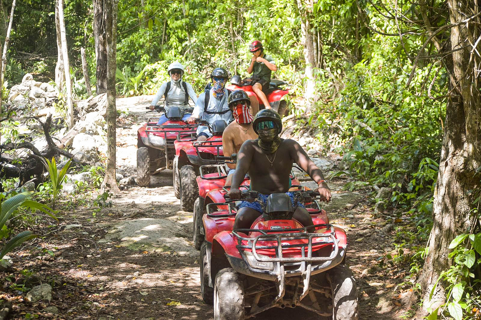 ATV jungle adventure in Cozumel