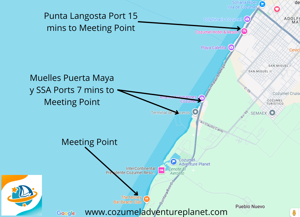 Family Private Boat Tour in Cozumel Meeting Point & Timing Info